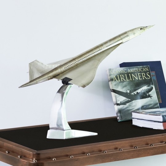 Large Aluminium Concorde