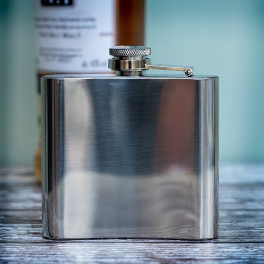 Personalised Black Speedo Hip Flask