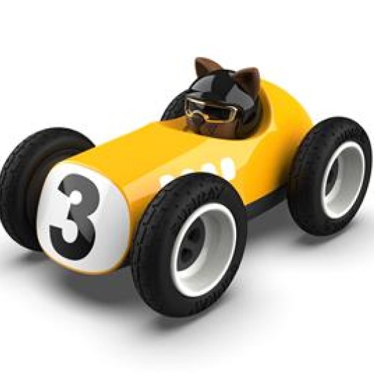 Playforever Egg Roadster Yellow