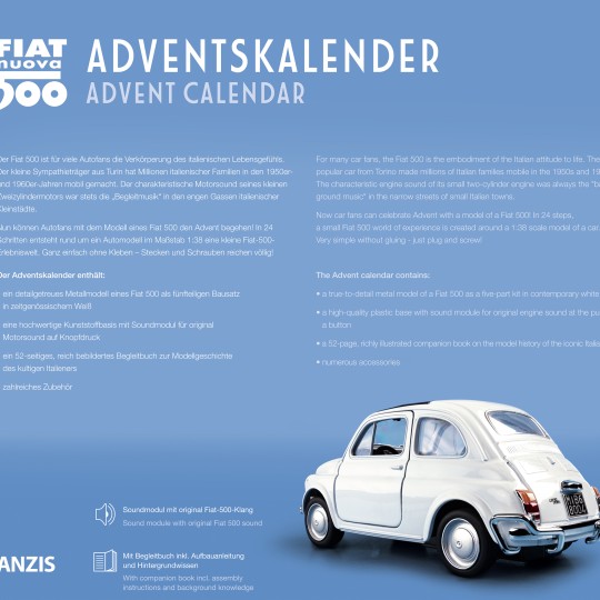 Fiat 500 Advent Calendar