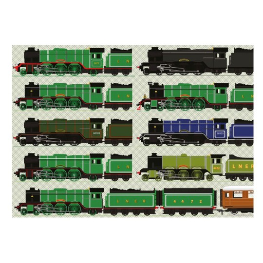 Flying Scotsman Train Jigsaw