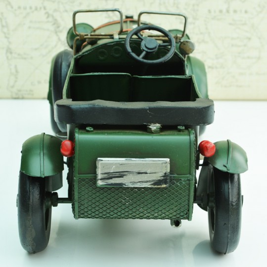 Tinplate Vintage Green Racing Car