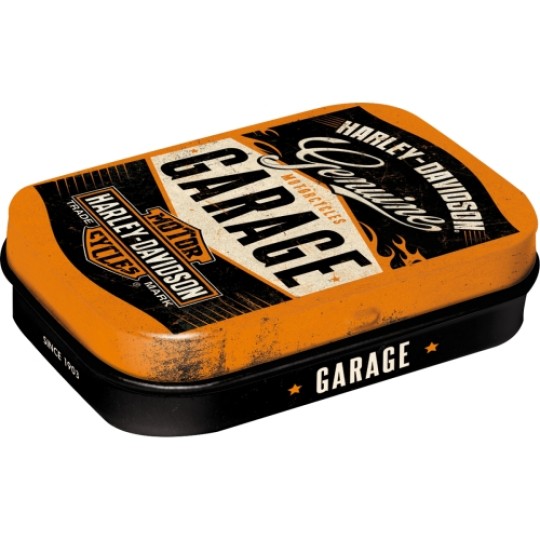 Harley Davidson Garage Mint Tin