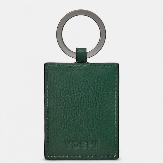 No 82 Green Racing Stripe Keyring