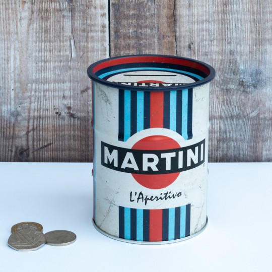 Martini Oil Barrel Money Box