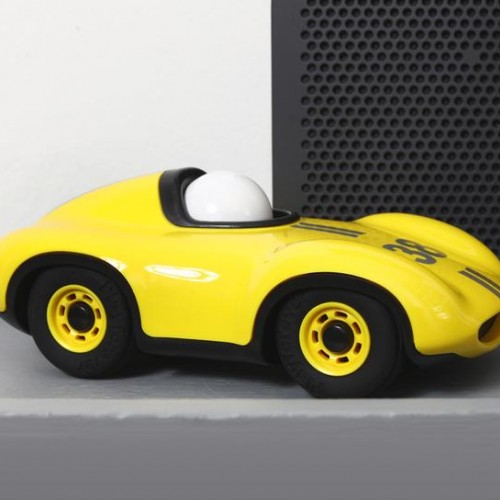 Mini Speedy Le Mans Racing Car Yellow Mini Speedy Le Mans Racing Car Yellow
