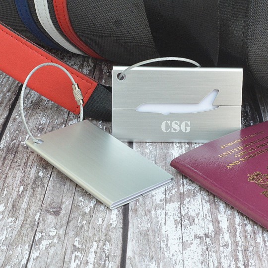 Personalised Boeing Luggage Tag