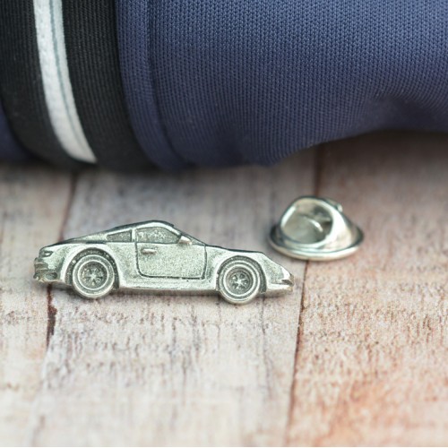 Pewter Sports Car Lapel Pin badge