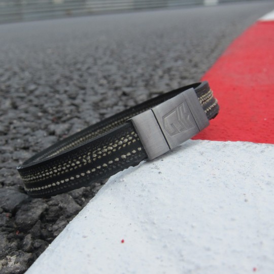 Portier Genuine F1 Tyre Bracelet