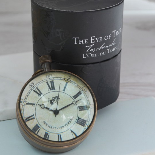 Eye of the Time Desk Clock