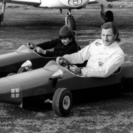 Graham and Damon Hill