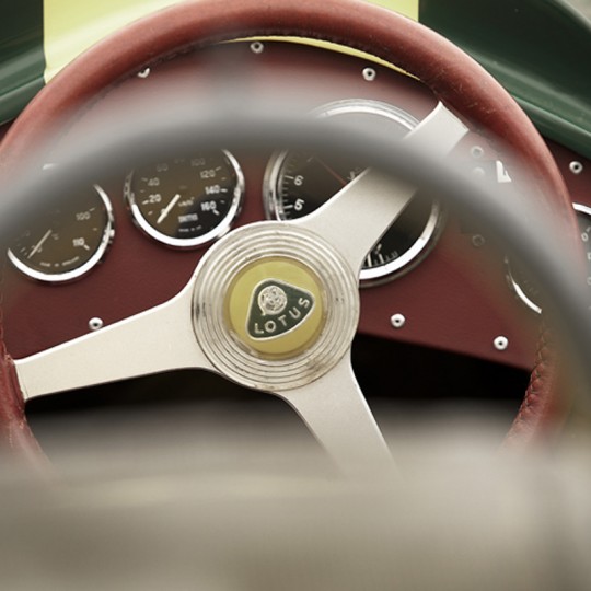 Motorgraphics - Lotus Cockpit Framed Print