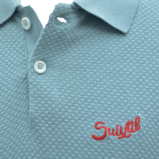 Suixtil Nassau Polo Shirt Light Blue