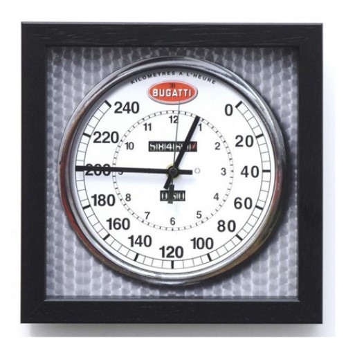 Speedo Wall Clock - Bugatti