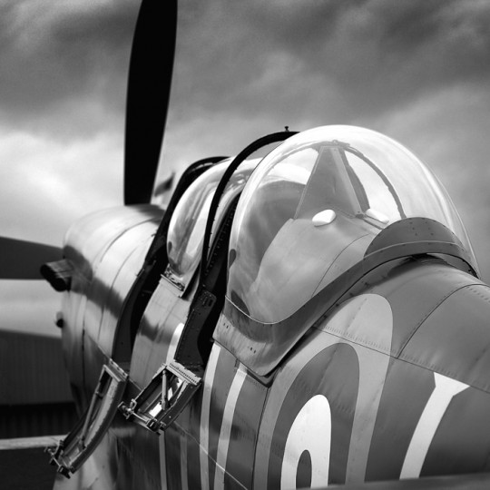 Motorgraphics - Spitfire Detail Framed Print