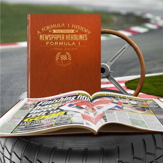Personalised Formula 1 History Book