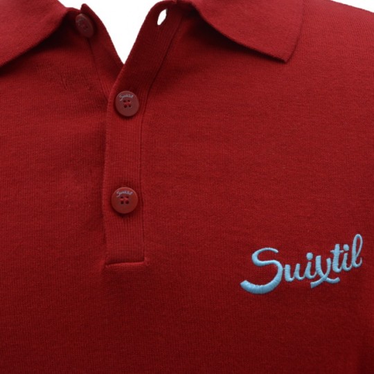 Suixtil Targa Pima Sweater Ferrari Red