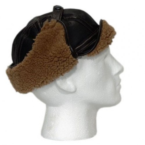 Bomber Sheepskin Flying Helmet