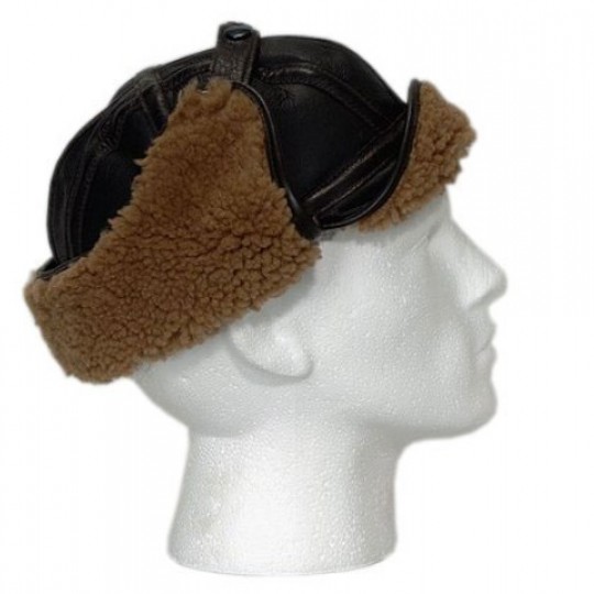 Bomber Sheepskin Flying Helmet