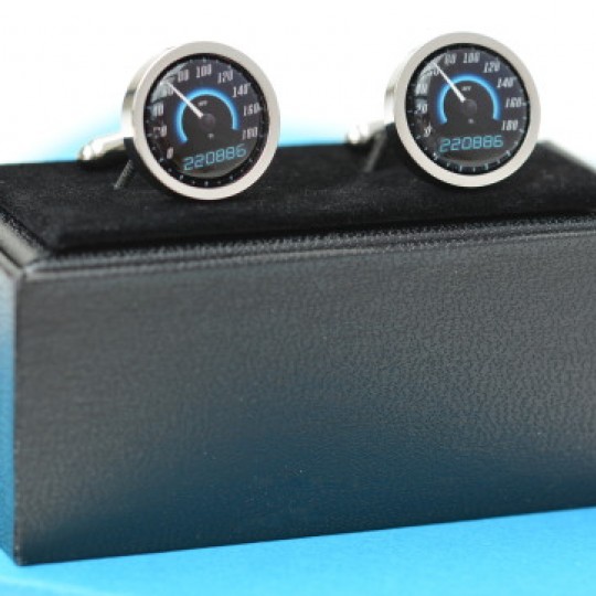 Personalised Sport Car Speedometer Cufflinks