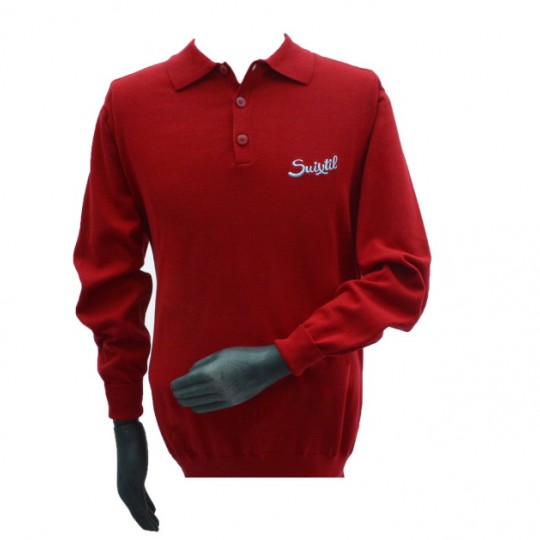 Suixtil Targa Pima Sweater Ferrari Red