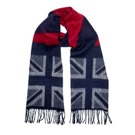 Union Jack Wool Scarf