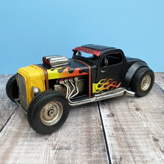 Tinplate Hot Rod Racing Car