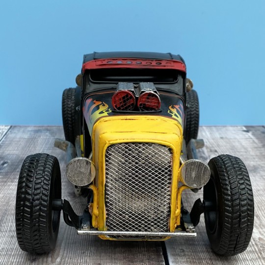 Tinplate Hot Rod Racing Car