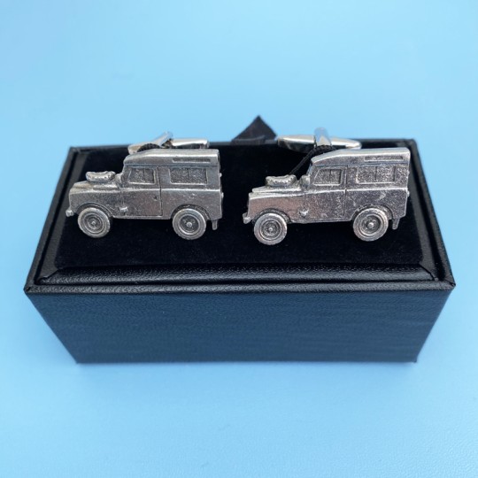 Pewter Land Rover Cufflinks