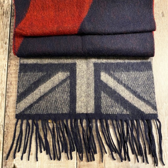 Union Jack Wool Scarf