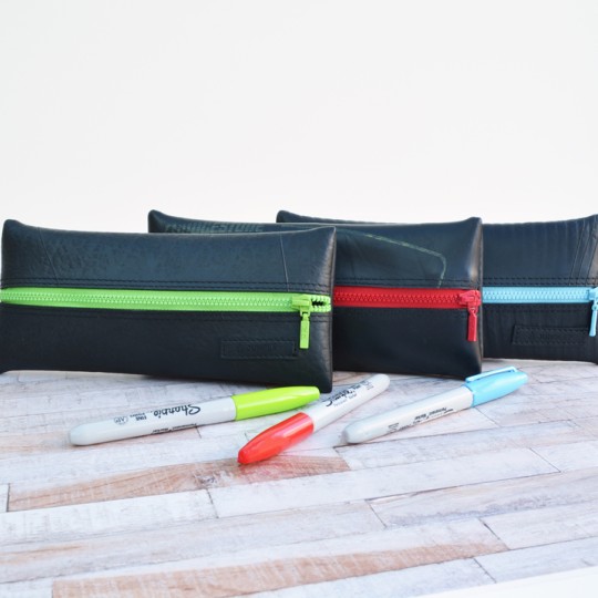 Recycled Rubber Tyre Pencil Case