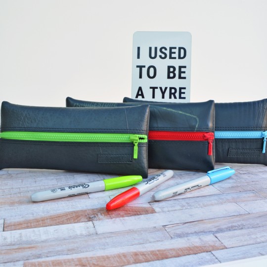 Recycled Rubber Tyre Pencil Case