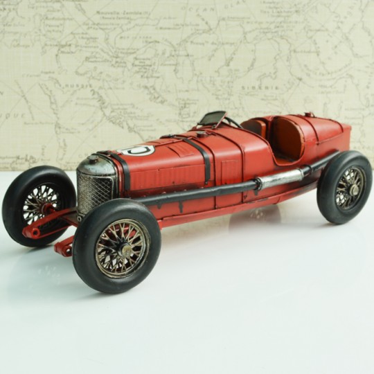 Tinplate Red No10 Racing Car