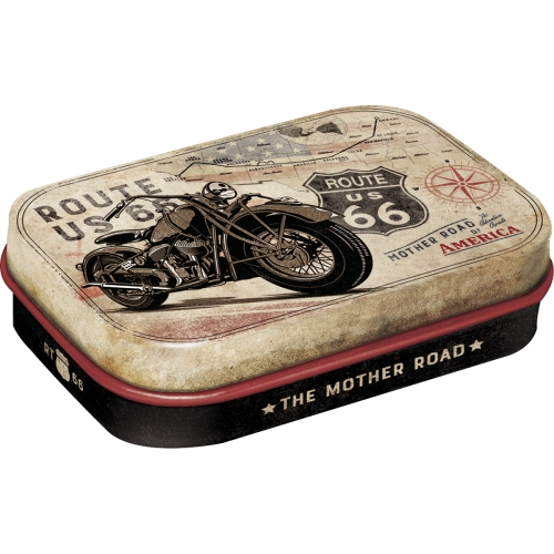 Route 66 Motorbike Mint Tin