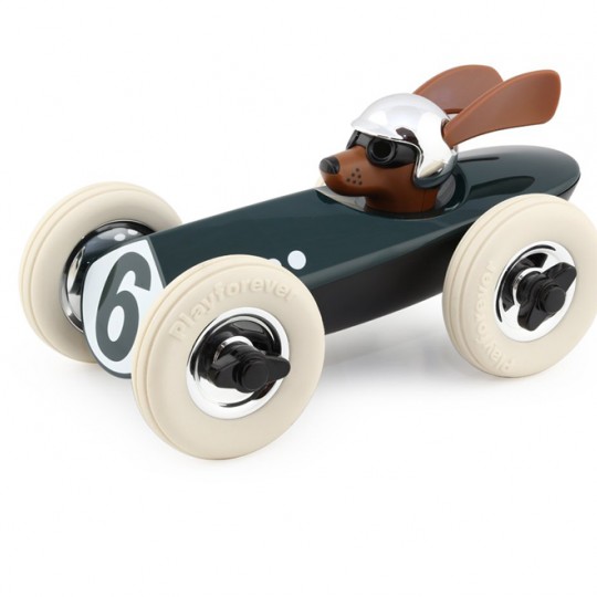 Rufus the Dog Racing Car Green