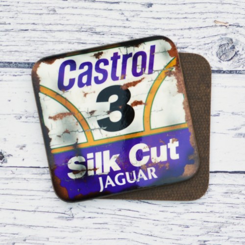 Silk Cut Jaguar Coaster