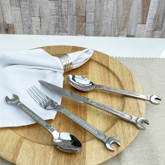 Spanner Cutlery Place Setting