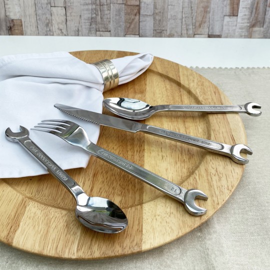 Spanner Cutlery Place Setting