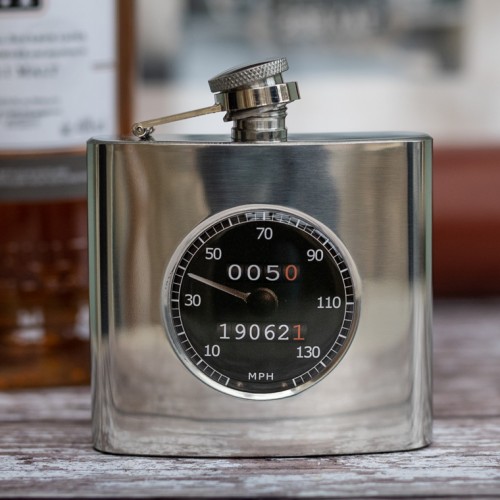 Personalised Black Speedo Hip Flask