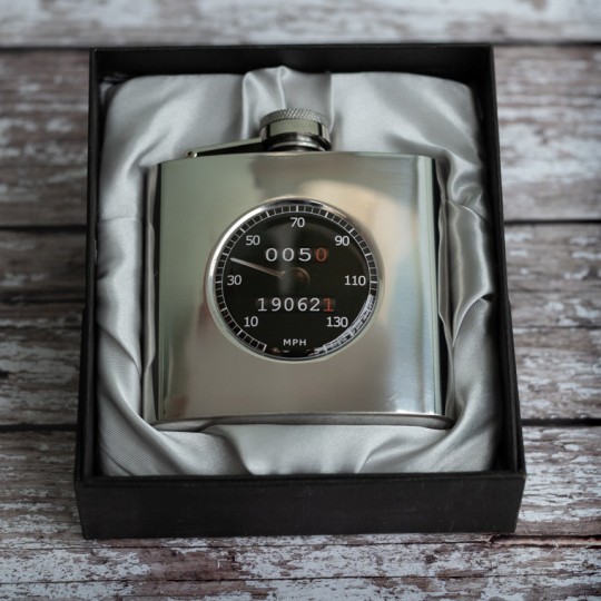 Personalised Black Speedo Hip Flask