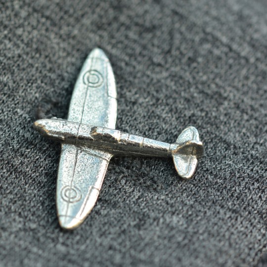 Pewter Spitfire Lapel Pin badge