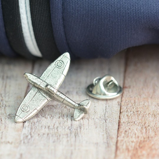 Pewter Spitfire Lapel Pin badge