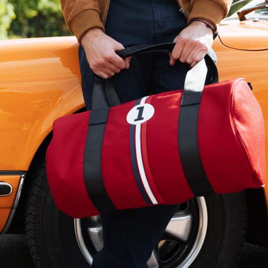 Racing Number Small Holdall Red No1