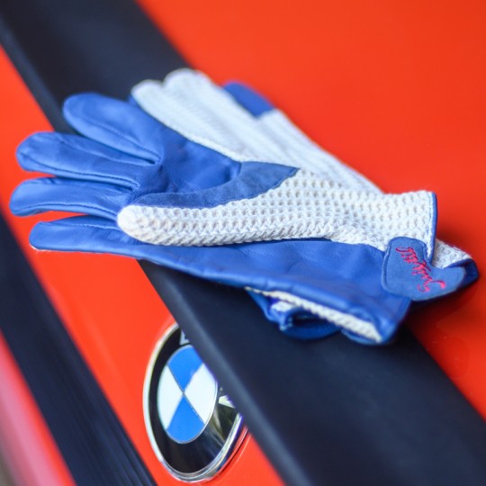 Suixtil Grand Prix Blue Driving Gloves
