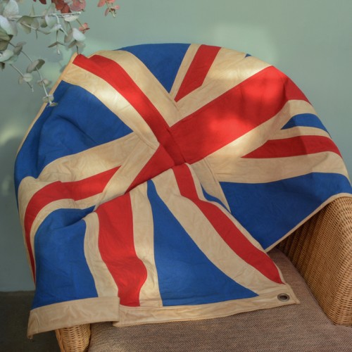 Vintage Union Jack Flag / Throw