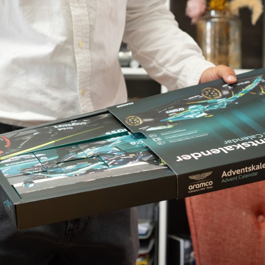 Aston Martin Aramco F1 Car Advent Calendar Aston Martin Aramco F1 Car Advent Calendar