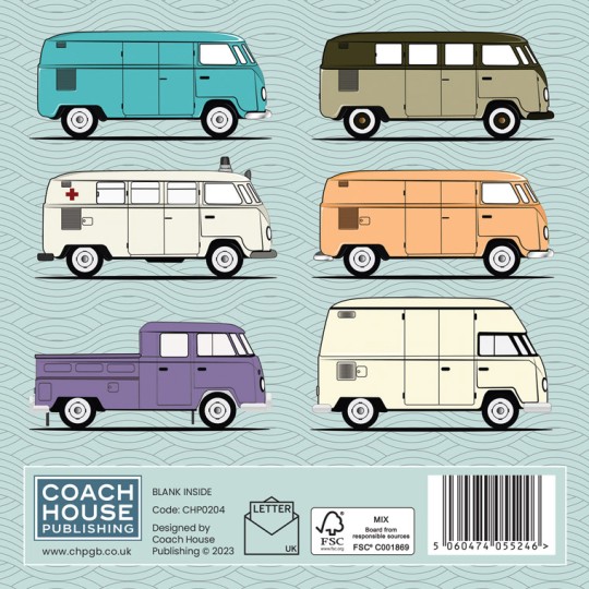 Camper Van Greetings Card