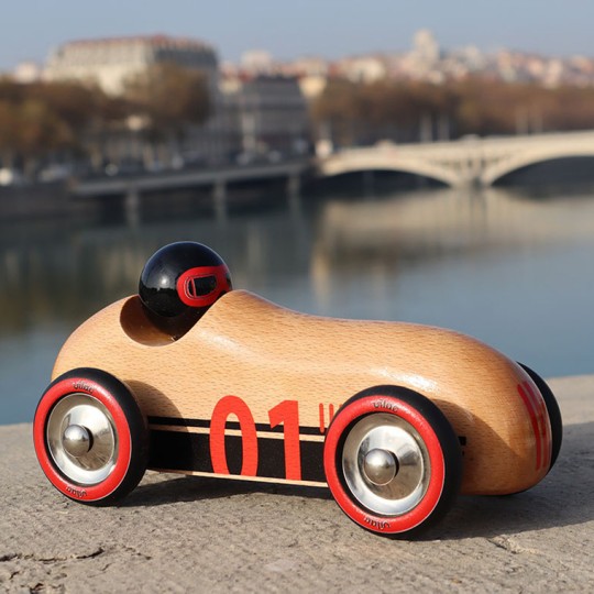 Vilac Vintage Racing Car Natural