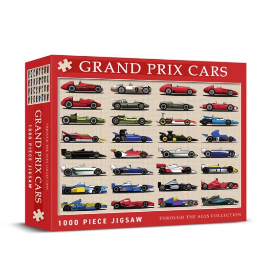 Formula 1 Through the Ages Jigsaw