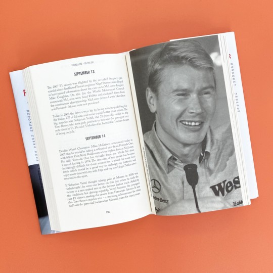 Personalised On This Day Formula 1 Book 